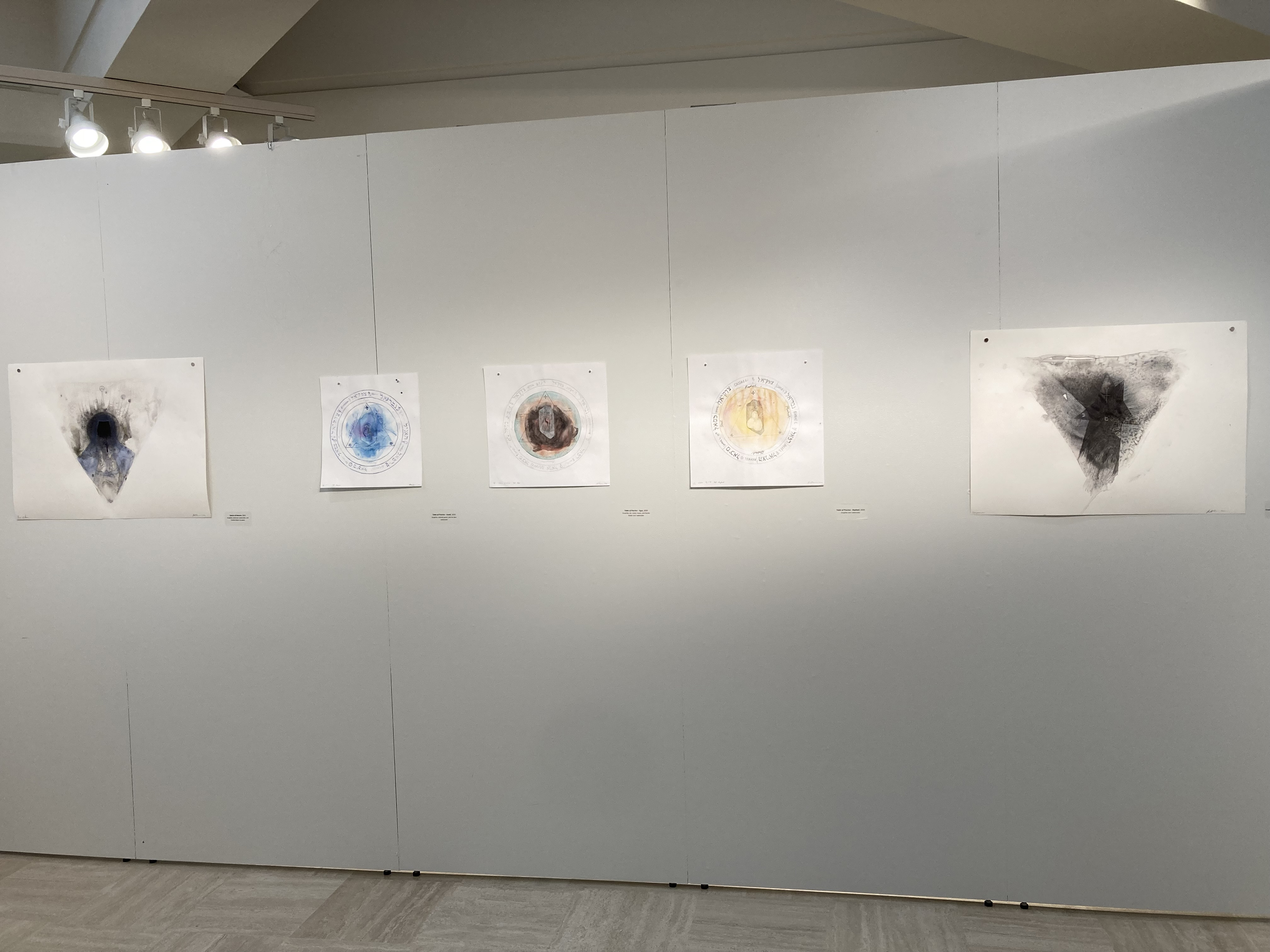 back side of front wall